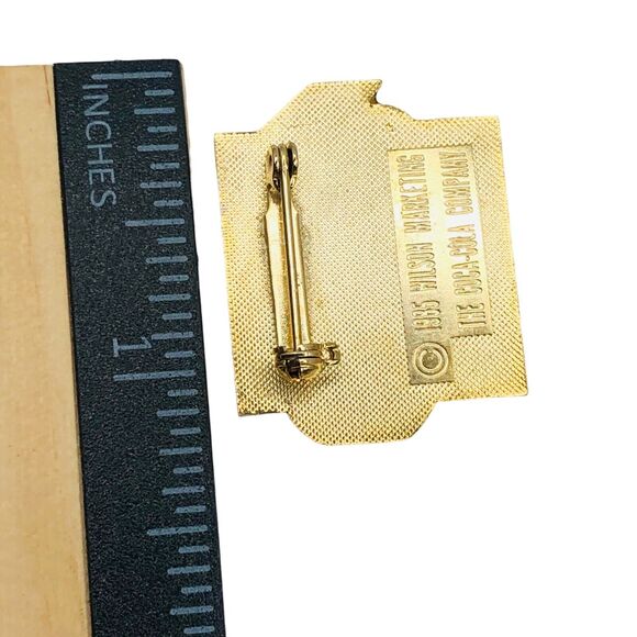 VTG Coca Cola 1986 100th Centennial Celebration Anniversary Lapel Hat PIN Enamel - Picture 6 of 6